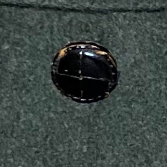 Vintage Green Woolrich Coat with removable hood - Picture 10 of 10